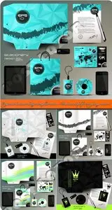 Corporate business design template vector - Business style for company vector 6