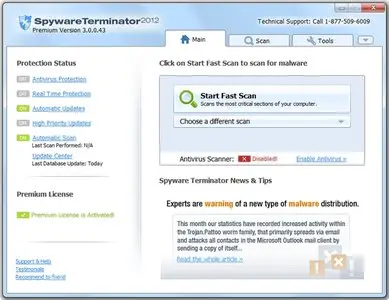 Spyware Terminator Premium 2012 3.0.0.82 DC 21.10.2013