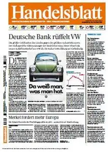 Handelsblatt - 8 Oktober 2015