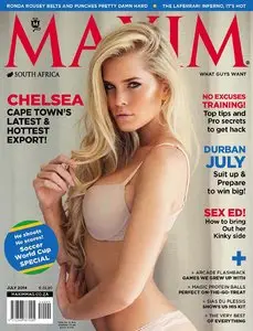 Maxim South Africa - July 2014 (Repost)