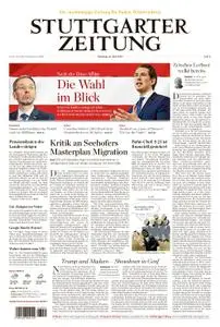 Stuttgarter Zeitung Filder-Zeitung Leinfelden/Echterdingen - 21. Mai 2019