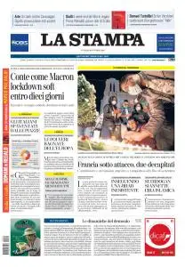 La Stampa Torino Provincia e Canavese - 30 Ottobre 2020