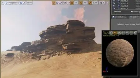 Creating Rock Structures for Games in ZBrush and Unreal Engine