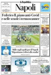 la Repubblica Napoli - 25 Agosto 2020