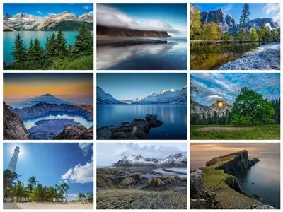 200 Beautiful Landscapes HD Wallpapers (Set 37)
