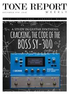 Tone Report Weekly - Issue 156, December 9 2016