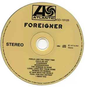 Foreigner - Foreigner (1977) [2002, Japan, KSD-19109]