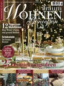 Traumwohnen und Genießen Magazin November Dezember No 06 2012