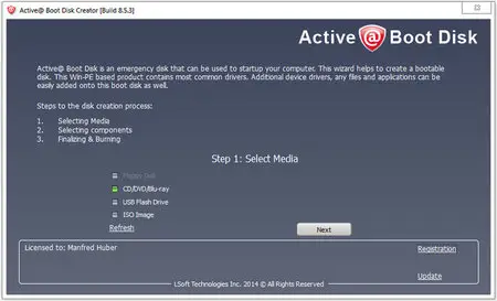 Active Boot Disk Suite 8.5.3