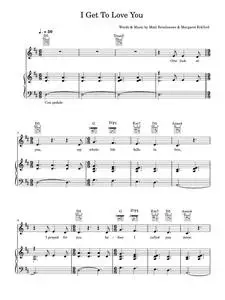 I Get To Love You - Ruelle (Piano-Vocal-Guitar (Piano Accompaniment))