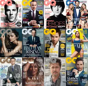 GQ British Magazine - 2014 Full Year Collection (True PDF)