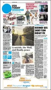 USA Today (Weekend Edition) - 9-11 November 2012