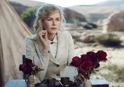 Nicole Kidman by Peter Lindbergh for Vogue US August 2015