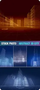 Stock Photo - Abstract 3D City