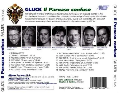 Rudolph Palmer, The Queen’s Chamber Band - Gluck: Il Parnaso confuso (2004)