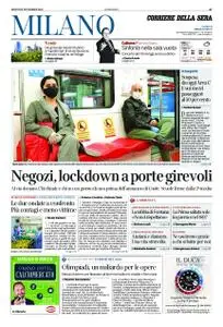 Corriere della Sera Milano – 05 novembre 2020