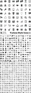 Vectors - Various Style Icons 2