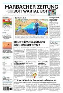 Marbacher Zeitung - 01. September 2017