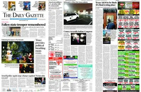 The Daily Gazette – December 03, 2018