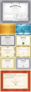 Certificates Vector Collection