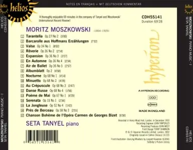 Moritz Moszkowski  - Piano Music (Tanyel, Seta) [repost]