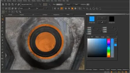 Digital Tutors - Texturing a Low Polygon Sci-Fi Weapon in MARI