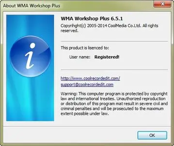 CoolMedia WMA Workshop Plus 6.51