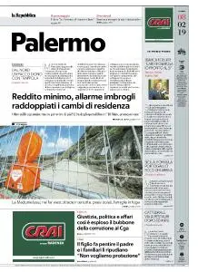 la Repubblica Palermo - 8 Febbraio 2019