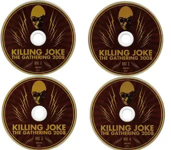 Killing Joke ‎– The Gathering (2009) 4CD Limited Edition Box Set