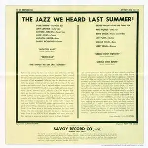 Sahib Shihab and Herbie Mann - The Jazz We Heard Last Summer (1957) {Savoy Jazz Japan SV-0228 rel 1993}
