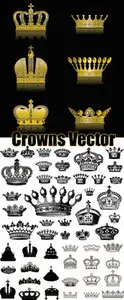 Crowns Vector