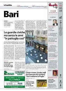 la Repubblica Bari - 8 Maggio 2018