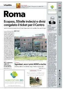 la Repubblica Roma - 6 Settembre 2018