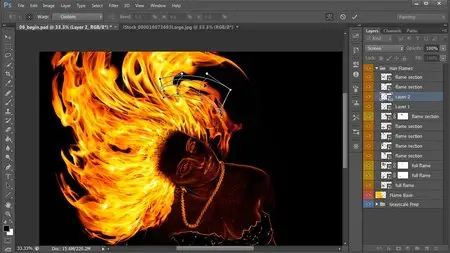 Playing With Fire Through Photo Manipulation