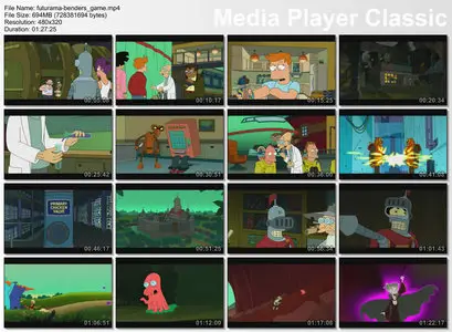 Futurama - Bender's Game (2008) [For mobile devices]