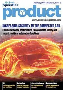 Electronic Specifier Product - February 2016
