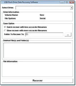 USB Flash Drive Data Recovery 7.0