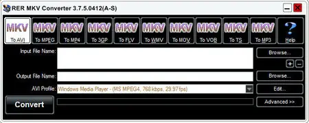 RER MKV Converter v3.7.5.0412 Portable
