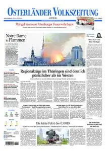 Osterländer Volkszeitung - 16. April 2019