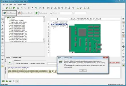 Mentor Graphics FloTHERM PCB 7.1 Update 1