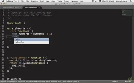 Tutsplus - Techniques For Test-Driving jQuery Plugins (2012)