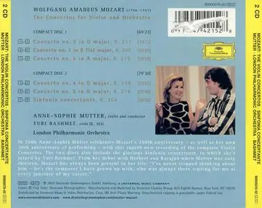 Anne-Sophie Mutter - Mozart: The Violin Concertos (2005) (Repost)