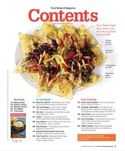 Food Network - January/February 2010