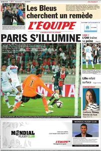 L'EQUIPE (03 Octobre 2011)
