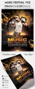 Music Festival V02 – Flyer PSD Template