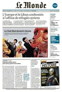 Le Monde du dimanche 4 et lundi 5 Janvier 2015