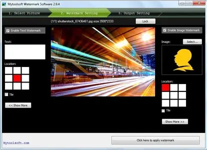 Mytoolsoft Watermark Software 3.1