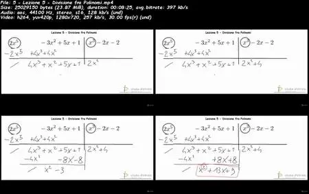 Ripetizioni di matematica: Operazioni fra Polinomi