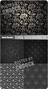 Floral background 28 - Stock Vector