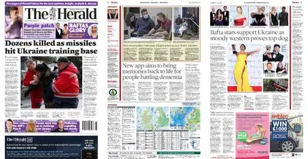 The Herald (Scotland) – March 14, 2022